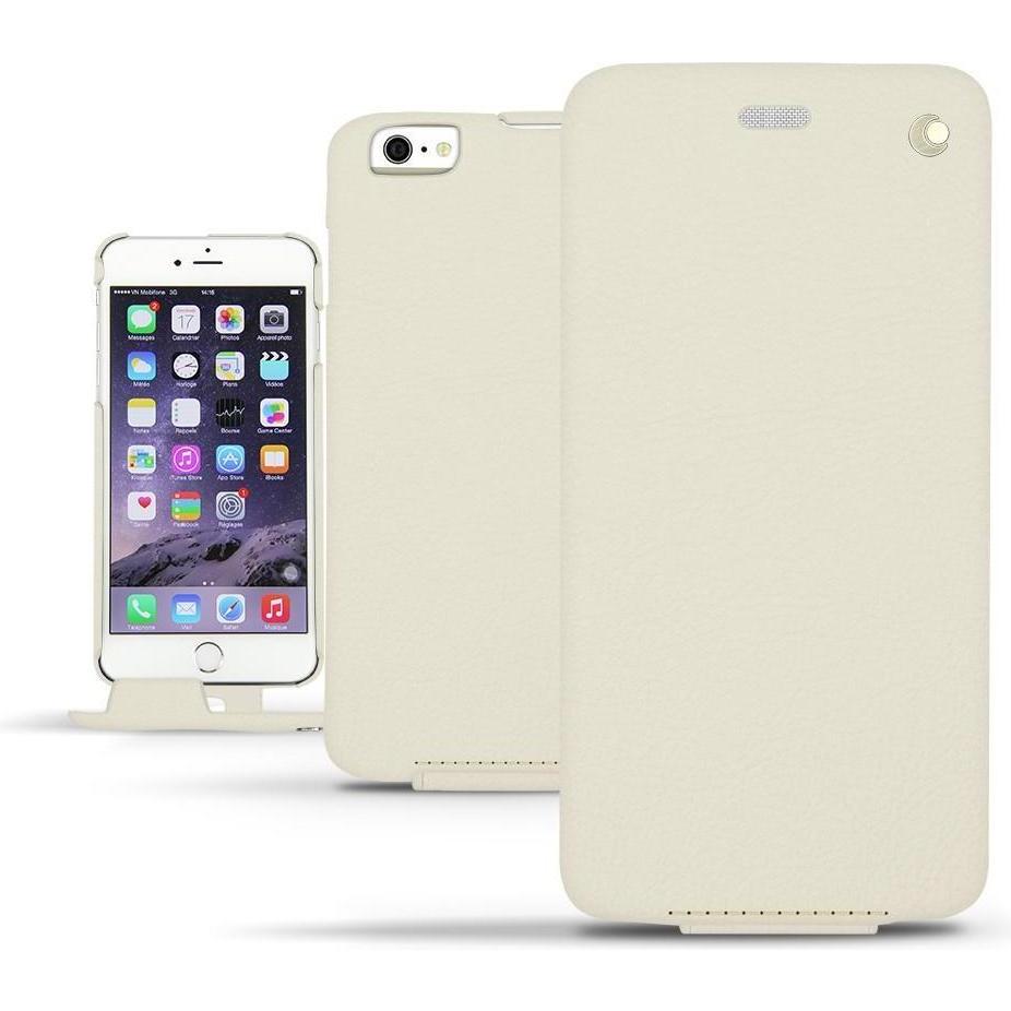 Noreve Lederschutzhülle vertikal (Apple iPhone 6s), Smartphone Hülle, Weiss