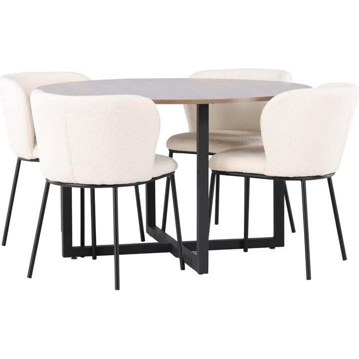 Thumbnail - Ebuy24, Esstisch, Essgruppe Durango 22 (5-teilig) (120 x 75 x 120 cm)