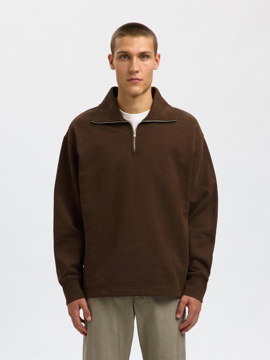 Immagine prodotto Selected Homme Baumwoll Sweatshirt mit Reissverschluss (XXL)