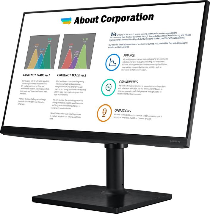 Actual product image Samsung LF27T450FQRXEN (1920 x 1080 pixels, 27")