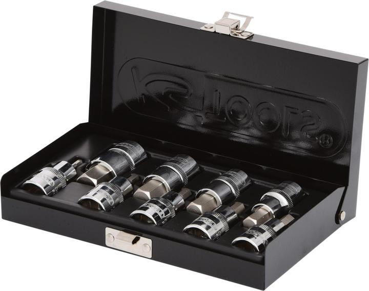 Actual product image KS Tools 1/2" CHROMEplus bit socket set short (14 mm, 15 mm, 16 mm, 17 mm)