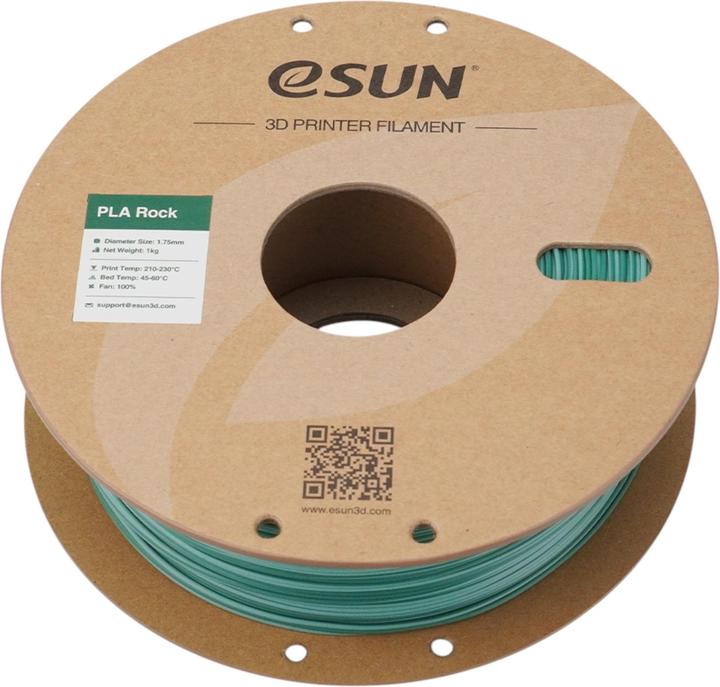 Actual product image eSUN PLA ROCK 1,75mm HORNFELS 1kg (PLA, 1.75 mm, 1360 g, Grey)