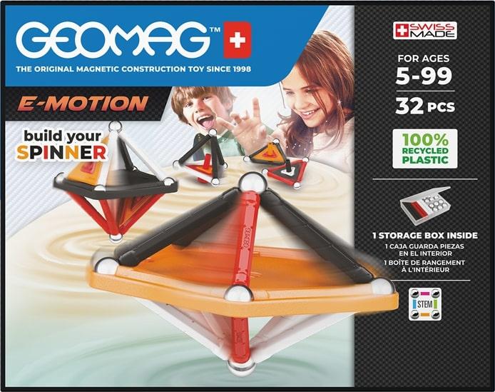 Actual product image Geomag E-motion Build your Spinner - 32-delig
