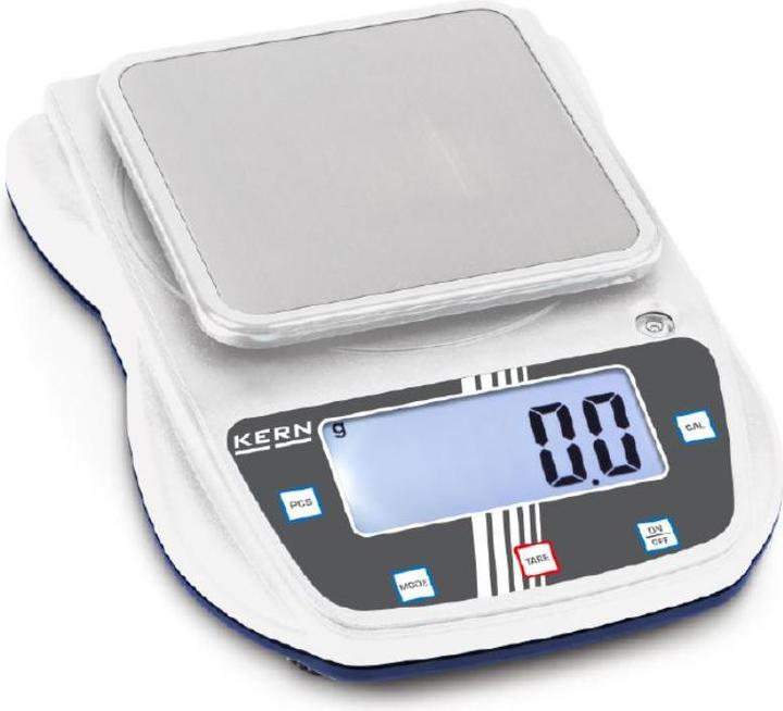 Produktbild Kern Präzisionswaage, vielfältig einsetzbar, bis 500 g, Ablesbar 0,1 g, 120x120mm