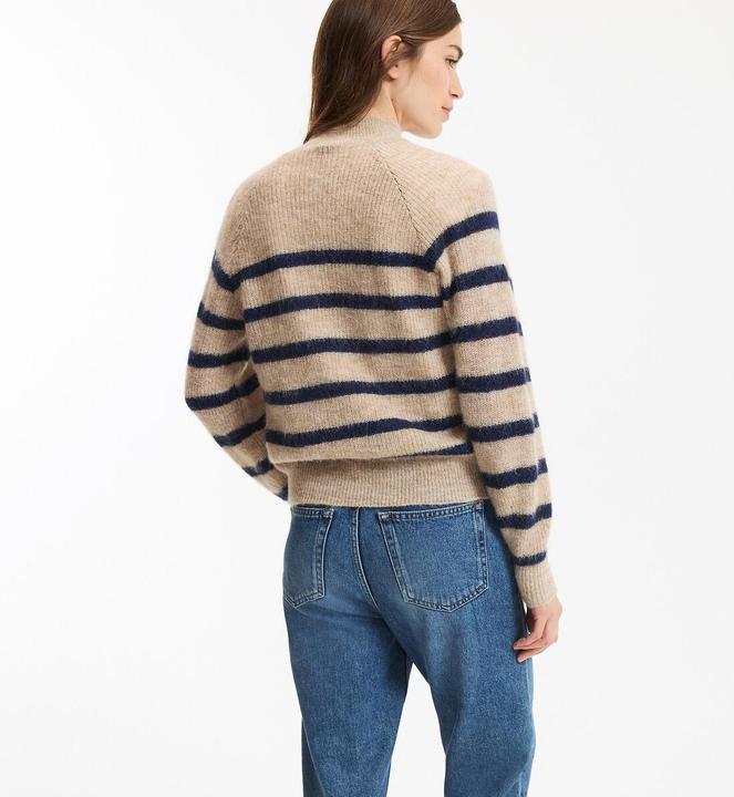 Produktbild La Redoute Collections Streifenpullover Signature ARISTIDE mit Alpakawolle (M)