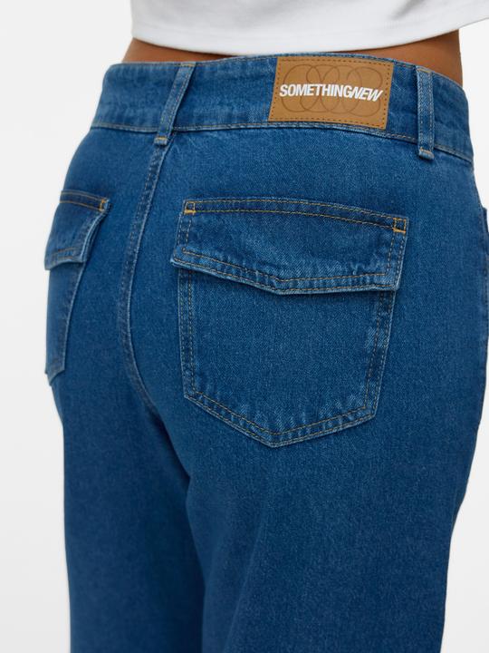 Produktbild Vero Moda SNRANCY Mid Rise Weiter Beinschnitt Jeans Straight-Fit (W28/L32)