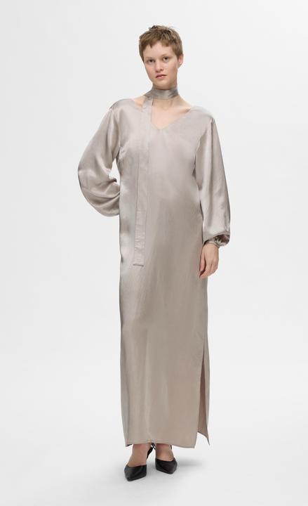 Produktbild Selected Satin Maxikleid (38)