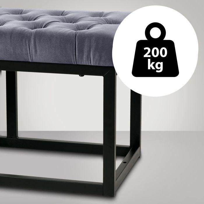 Image du produit CLP Polson velours noir (150 cm)