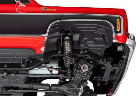 Image du produit Traxxas TRX-4 79 Chevy Blazer rouge/noir 1/10 Crawler RTR Brushed, Clipless, sans batterie ni chargeur (RTR Prêt à fonctionner)