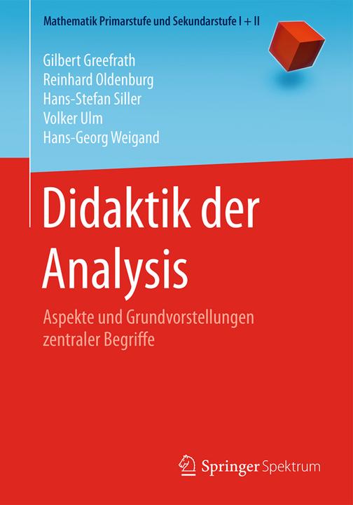 Produktbild Didaktik der Analysis (Deutsch, Hans-Georg Weigand, 2016)
