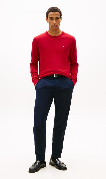 Produktbild Tommy Hilfiger Einfaches Baumwoll-Crewneck-Pullover (XL)