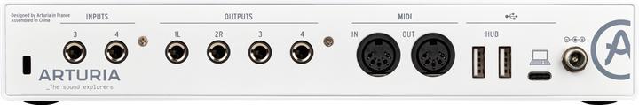Actual product image Arturia MiniFuse 4 White (6.3mm jack, USB)