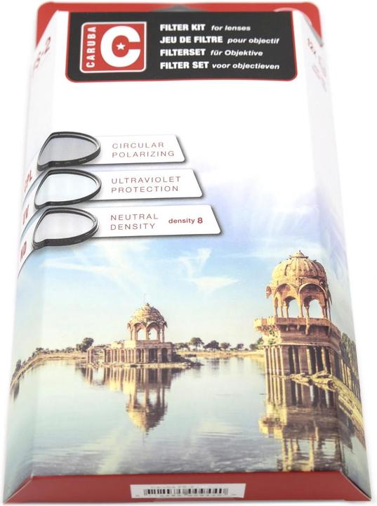 Produktbild Caruba UV + CPL + ND8 Filter Set 77mm (77 mm, UV-Filter)