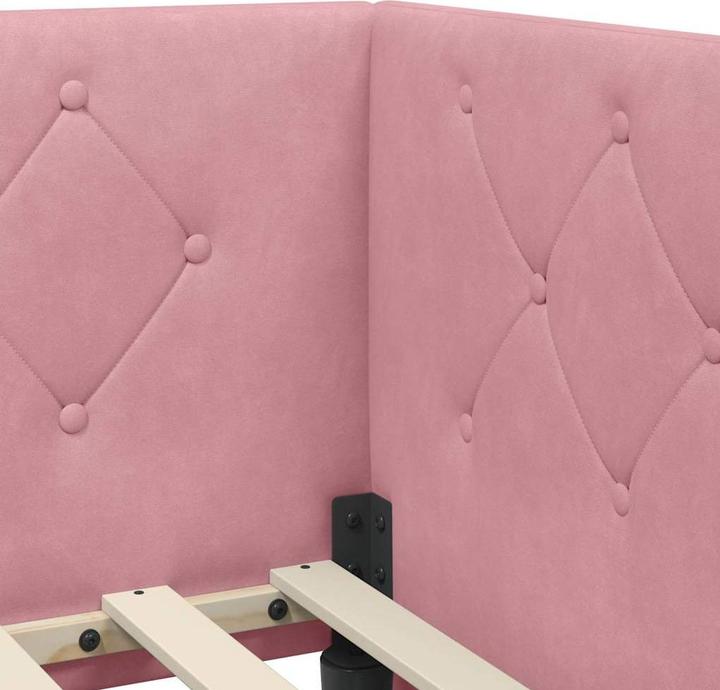 Image du produit vidaXL Eckbettgestell (90 x 200 cm)