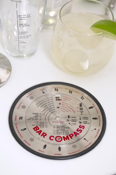 Actual product image Kikkerland Bar Compass