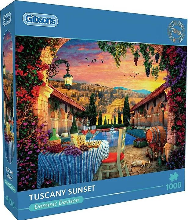 Produktbild Gibsons Tuscany Sunset (1000 Teile)