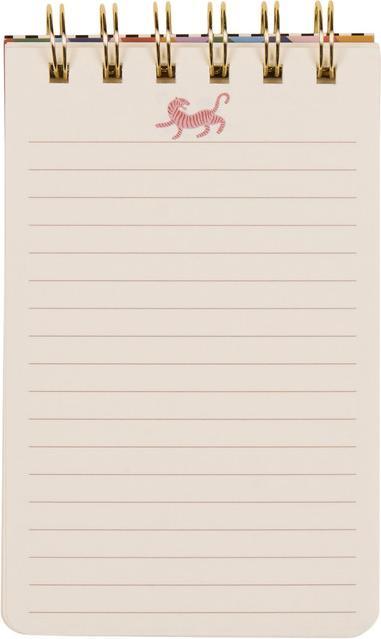Actual product image Designworks A Dopo Tiger Twin Wire Notepad (9 x 15 cm, Lined, Hardcover)