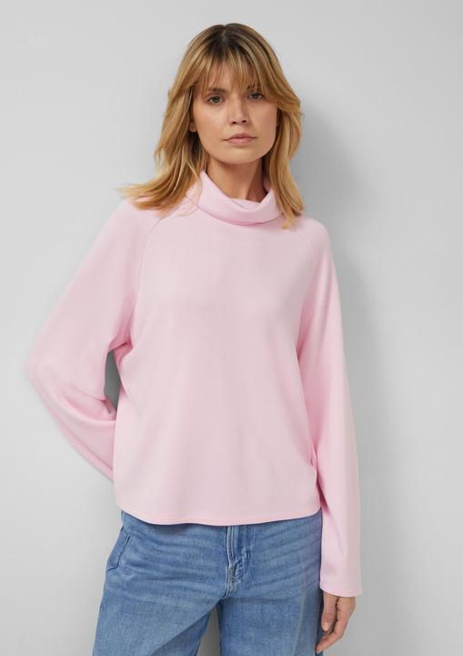 Produktbild s.Oliver Sweatshirt Sweatshirt aus Viskosemix im Relaxed Fit (46)