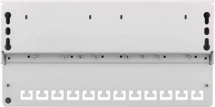 Produktbild Goobay CAT 6 Mini/Desktop Patch Panel, 12 Port, Grau