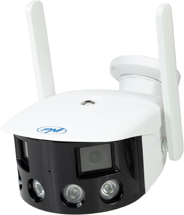 Immagine prodotto PNI Telecamera di videosorveglianza IP590, wireless, con IP, doppio obiettivo, 2 x 2 MP, 180 gradi (1920 x 1080 Pixels, 3840 x 1080 pixel)