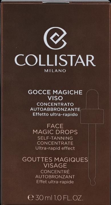 Actual product image Collistar Magical face serum (Self tanning serum, 30 ml)