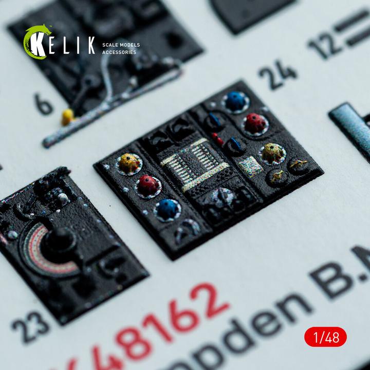 Immagine prodotto Kelik Hampden B.Mk.1 - interior 3D decals for ICM kit