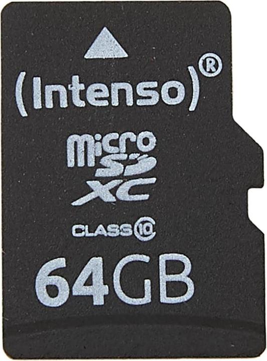 Actual product image Intenso microSD Class 10 (64 GB, microSDXC, U1)