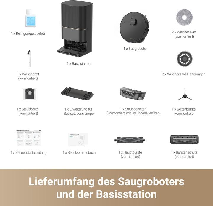 Produktbild Dreame Saugwischroboter X30 Ultra (8300 Pa, Wischpads (rotierend))