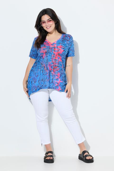 Actual product image Angel of Style T-Shirt, A-Linie, farbigem Animal-Muster (50)