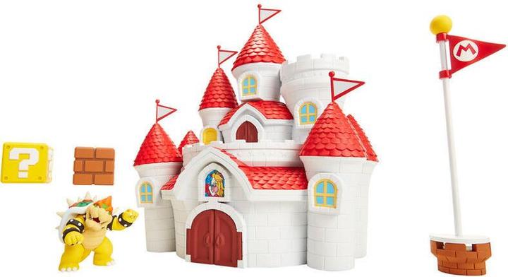 Immagine prodotto Jakks Pacific Super Mario - Playset castello del Regno dei Funghi (58541-4L)