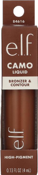 Immagine prodotto e.l.f. Elf Camo Liquid Bronzer & Contour (#8 Profondo Intenso, Bronzer, 4 ml)