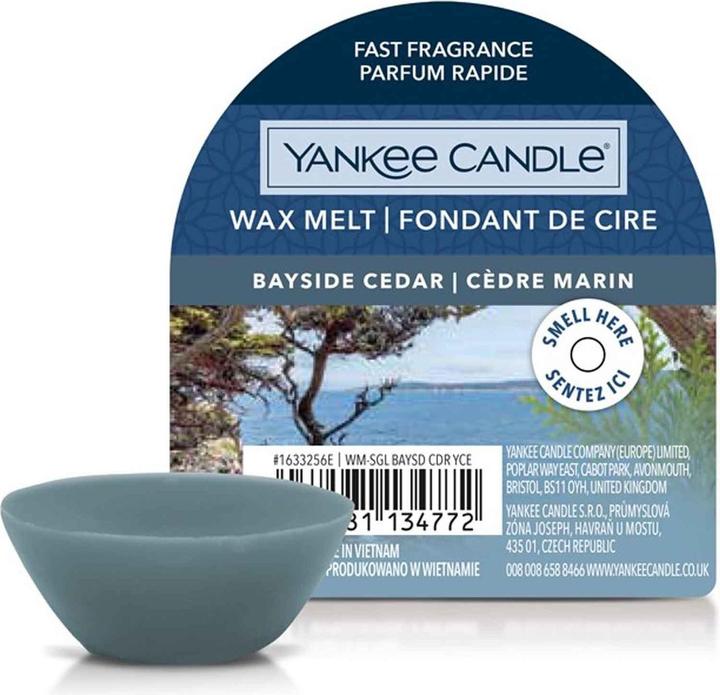 Produktbild Yankee Candle Duftwachsplättchen Bayside Cedar
