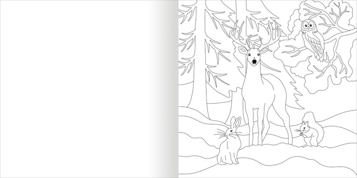 Produktbild Aquarell-Malblock - Im Wald