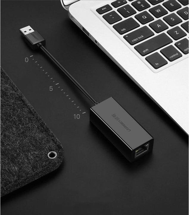 Immagine prodotto Ugreen Adattatore da USB-A 2.0 a 100Mbps Ethernet (USB 2.0, RJ45 (1x))