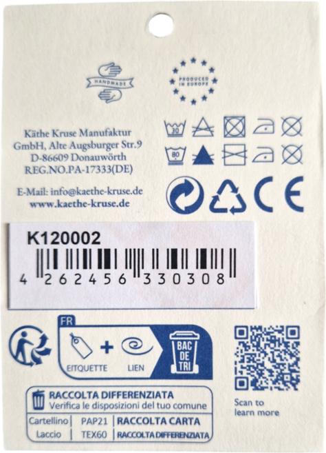 Produktbild Käthe Kruse BELLA Bär stehend (35 cm)