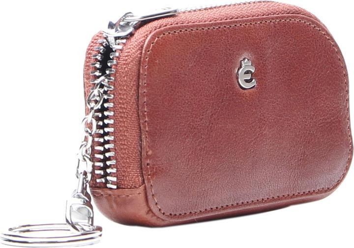 Actual product image Esquire Toscana leather key case 9.5 cm