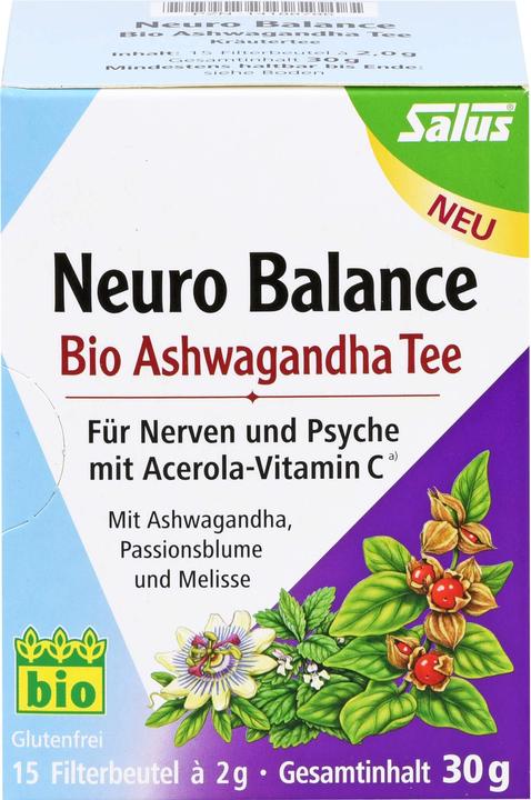 Immagine prodotto Salus Neuro Balance Ashwagandha Tè organico (30 g)