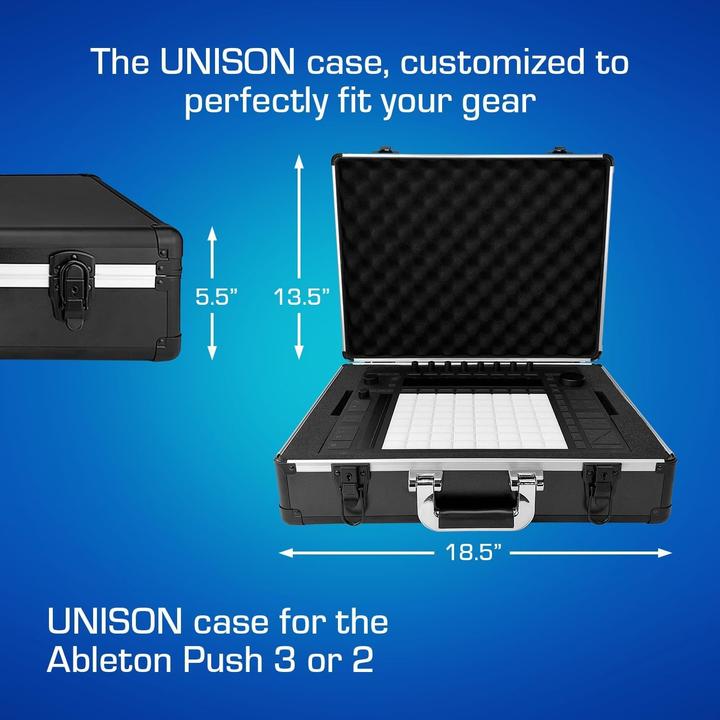 Actual product image Analog UNISON Case For Ableton Push 2