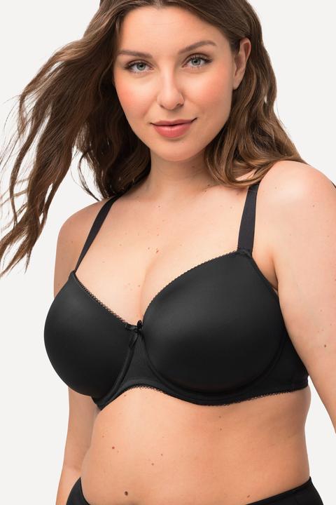 Image du produit Ulla Popken Damen grosse Grössen Bügel-BH, Softschale, Cup B-E schwarz 105E 697144100-105E (105 E)
