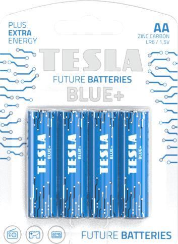Actual product image Tesla BLUE+ (4 pcs., AA)