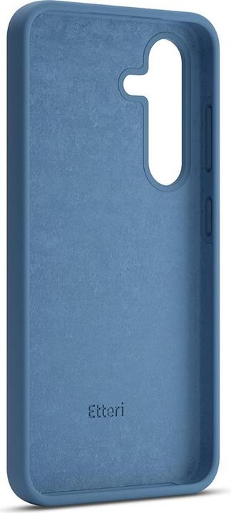 Actual product image Etteri Silicone case for Samsung Galaxy S24 Plus dark blue (Samsung Galaxy S24+)