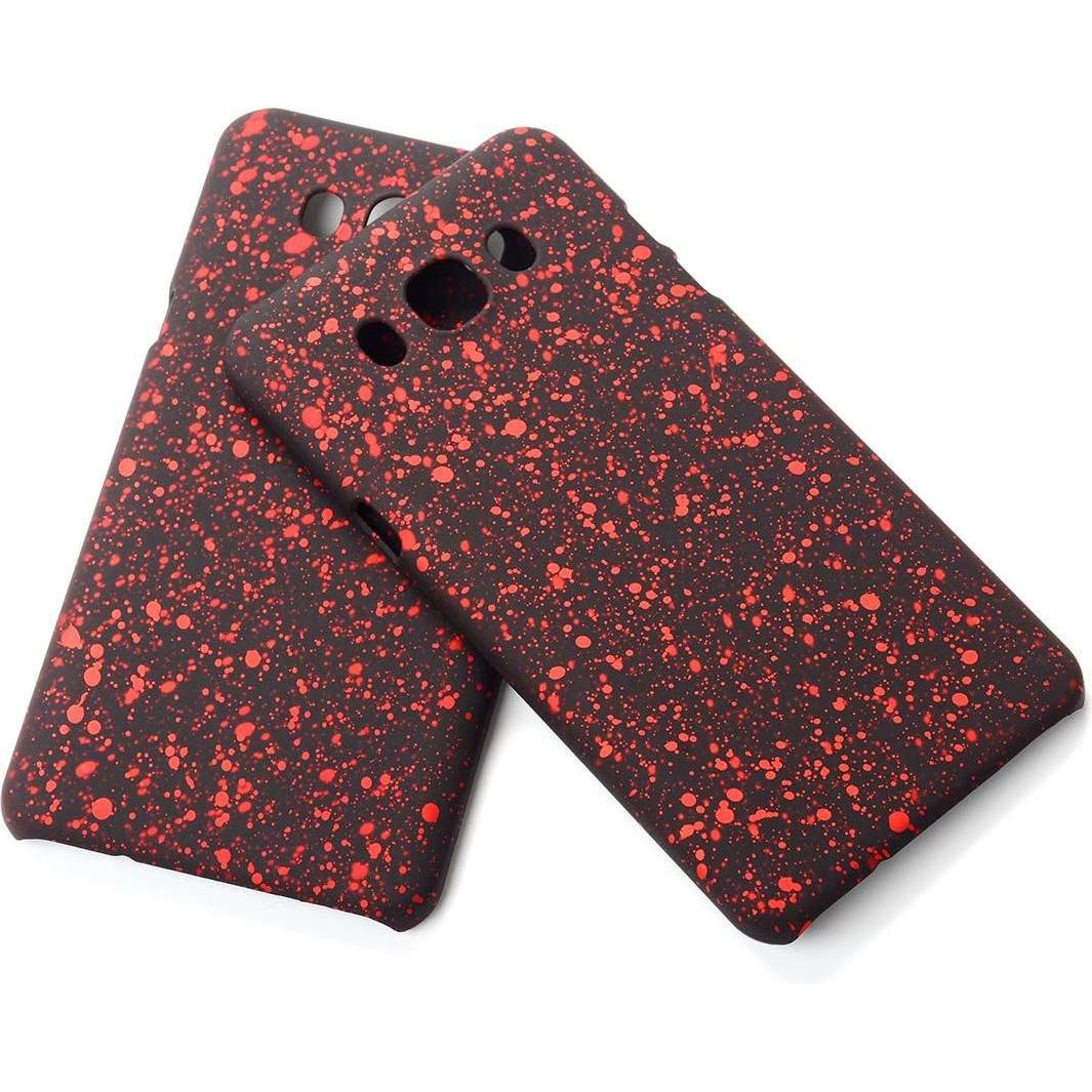 Thumbnail - König Design Handy Hülle Schutz Case Bumper Etuis für Samsung Galaxy J7 2016 3D Sterne Rot (Samsung Galaxy J7 (2016)), S...