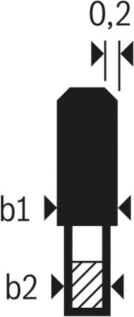 Produktbild Bosch Professional Zubehör Akku-Kreissägeblatt Expert for Fibre Cement, 165 x 1,8/1,2 x 20, 4 Zähne