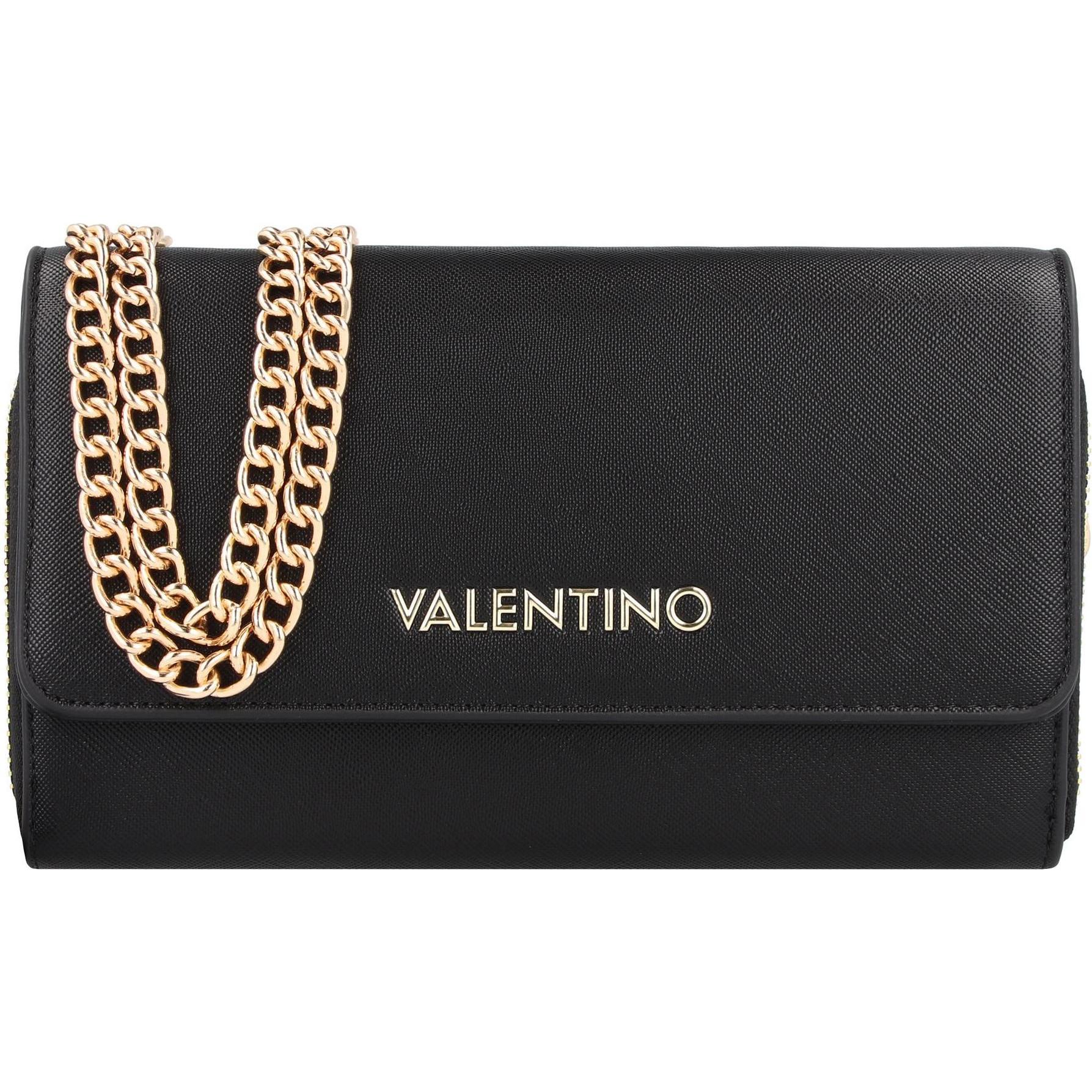 Valentino, Portemonnaie, Zero re Clutch Geldbörse 20 cm, Schwarz