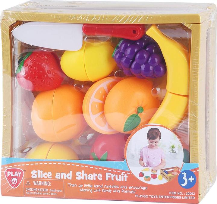Actual product image Play fruit in box, 11 pcs.