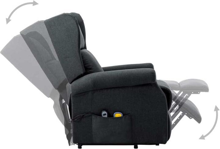 Actual product image vidaXL Elektrischer Massagestuhl