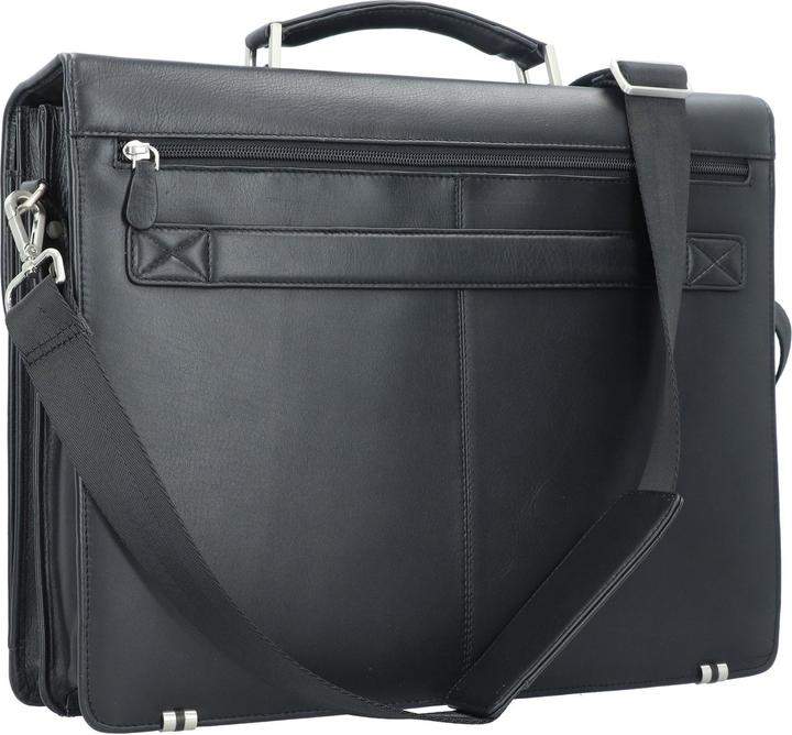 Produktbild Esquire Oxford Aktentasche Leder 41 cm Laptopfach (16.14")