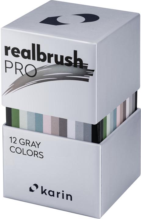Produktbild Karin Real Brush Pen Pro 0.4mm (12x)