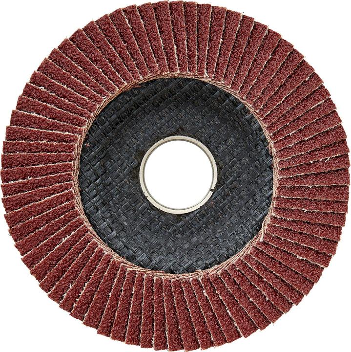 Werkzeugstore24 10x flap disc 115 mm curved aluminium oxide K 40