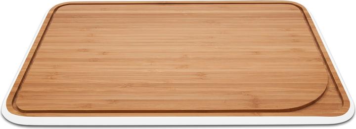 Actual product image Pebbly Cutting board M, white 25x35 cm